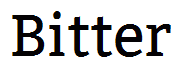 Bitter