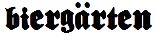 Bierg?rten