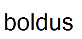 boldus