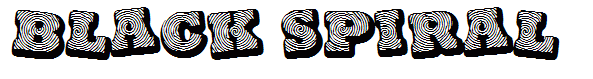 Black spiral