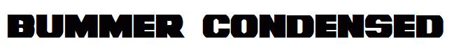 Bummer Condensed