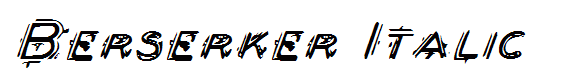 Berserker Italic
