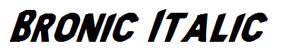 Bronic Italic