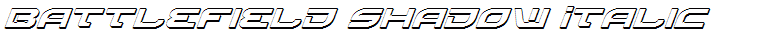 Battlefield Shadow Italic