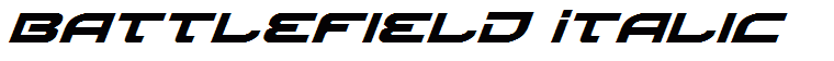 Battlefield Italic