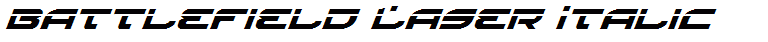 Battlefield Laser Italic