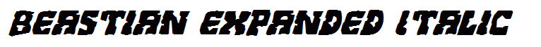 Beastian Expanded Italic