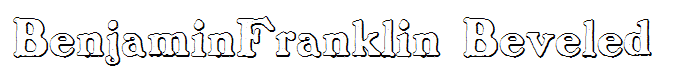 BenjaminFranklin Beveled