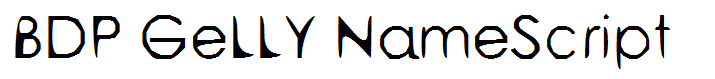 BDP GeLLY NameScript