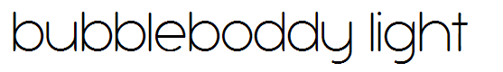 bubbleboddy light