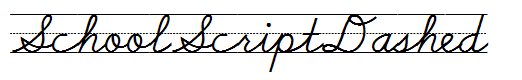 SchoolScriptDashed