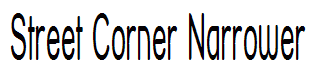 Street Corner Narrower