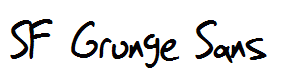 SF Grunge Sans
