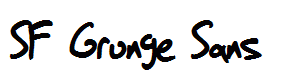 SF Grunge Sans