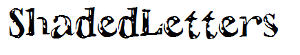 ShadedLetters