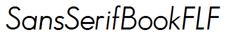 SansSerifBookFLF