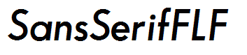 SansSerifFLF