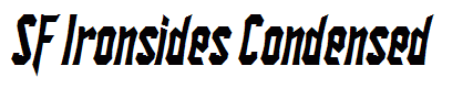 SF Ironsides Condensed