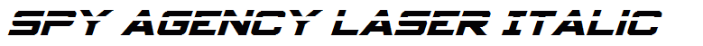 Spy Agency Laser Italic