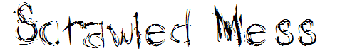 Scrawled Mess
