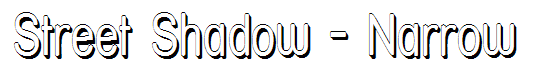 Street Shadow - Narrow