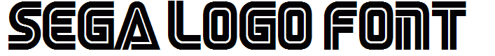SEGA LOGO FONT