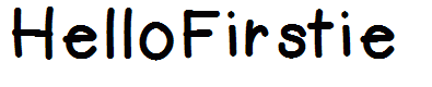 HelloFirstie