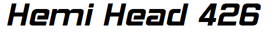 Hemi Head 426