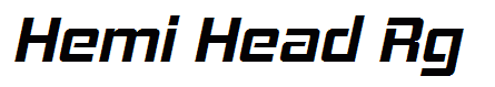 Hemi Head Rg
