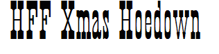 HFF Xmas Hoedown