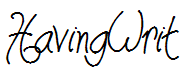 HavingWrit