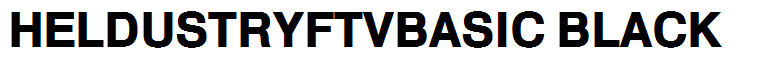 HeldustryFTVBasic Black