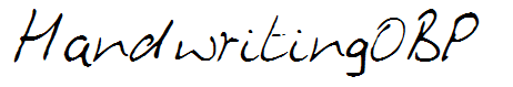 HandwritingOBP