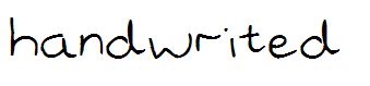 handwrited