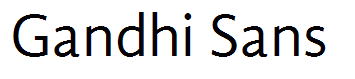 Gandhi Sans
