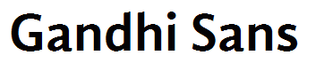 Gandhi Sans