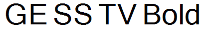 GE SS TV Bold