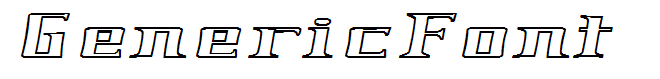 GenericFont