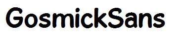 GosmickSans
