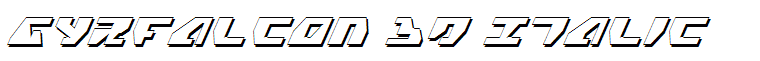 Gyrfalcon 3D Italic