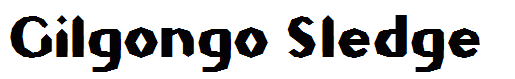 Gilgongo Sledge