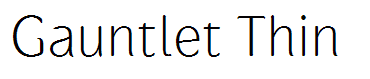 Gauntlet Thin