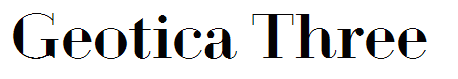 Geotica Three