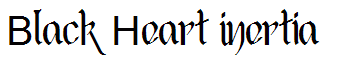 Black Heart Inertia
