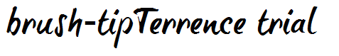 brush-tipTerrence trial