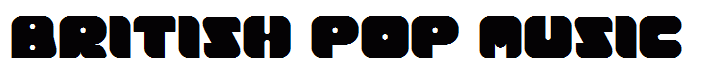 British pop Music