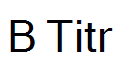 B Titr