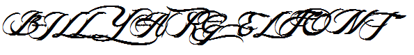 BILLY ARGEL FONT