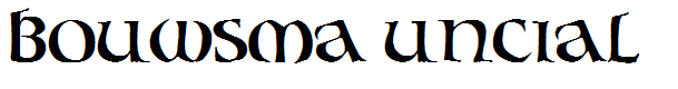 Bouwsma Uncial
