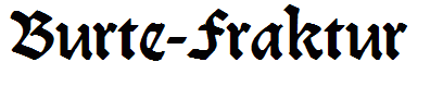 Burte-Fraktur